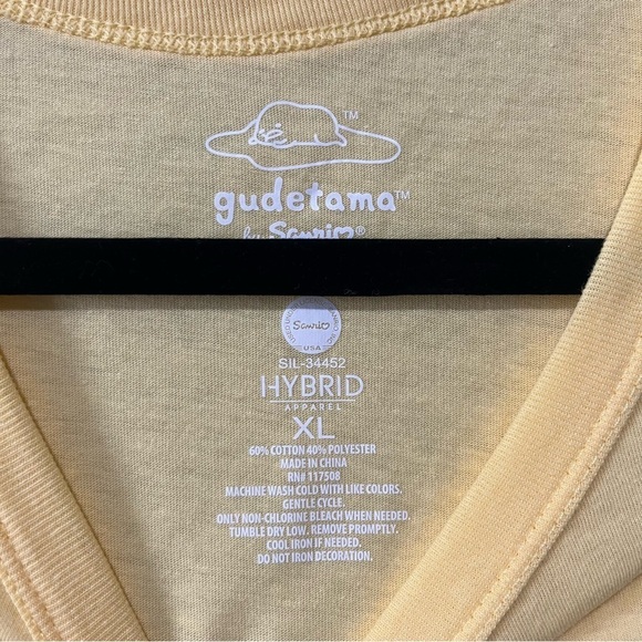 HYBRID- Gutama T Shirt with Cute and Funny Graphic Design Size XL - Picture 3 of 3